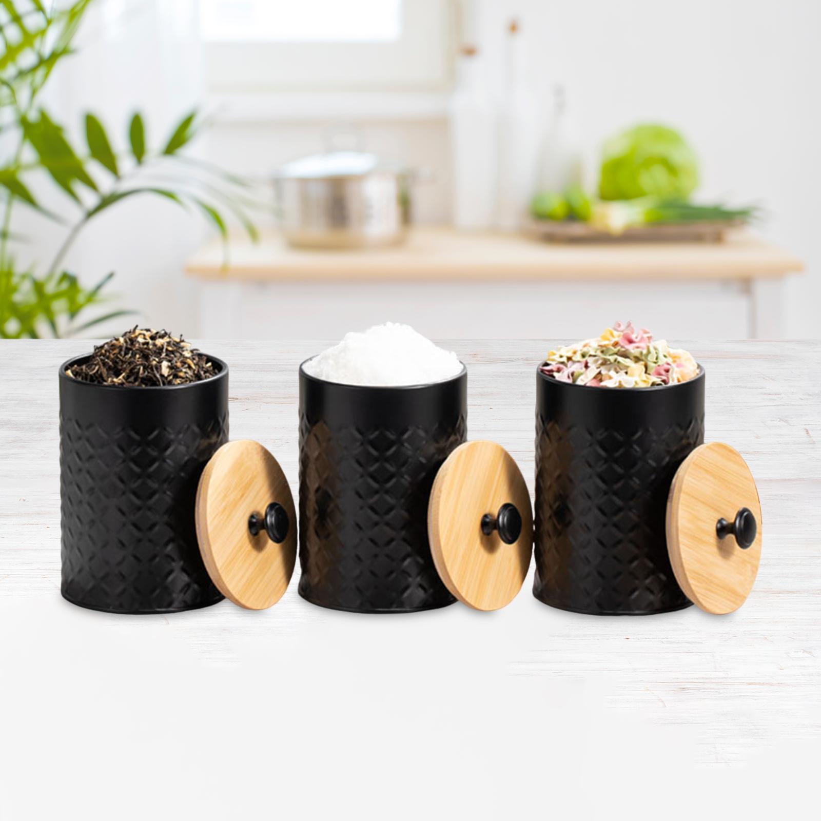 Coffee Tea And Sugar Canister Set - Набор из 3 контейнеров для чая,