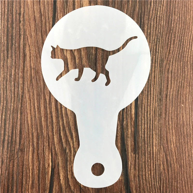 Coffee Stencil Art - 5 шт. DIY кофе латте художественные