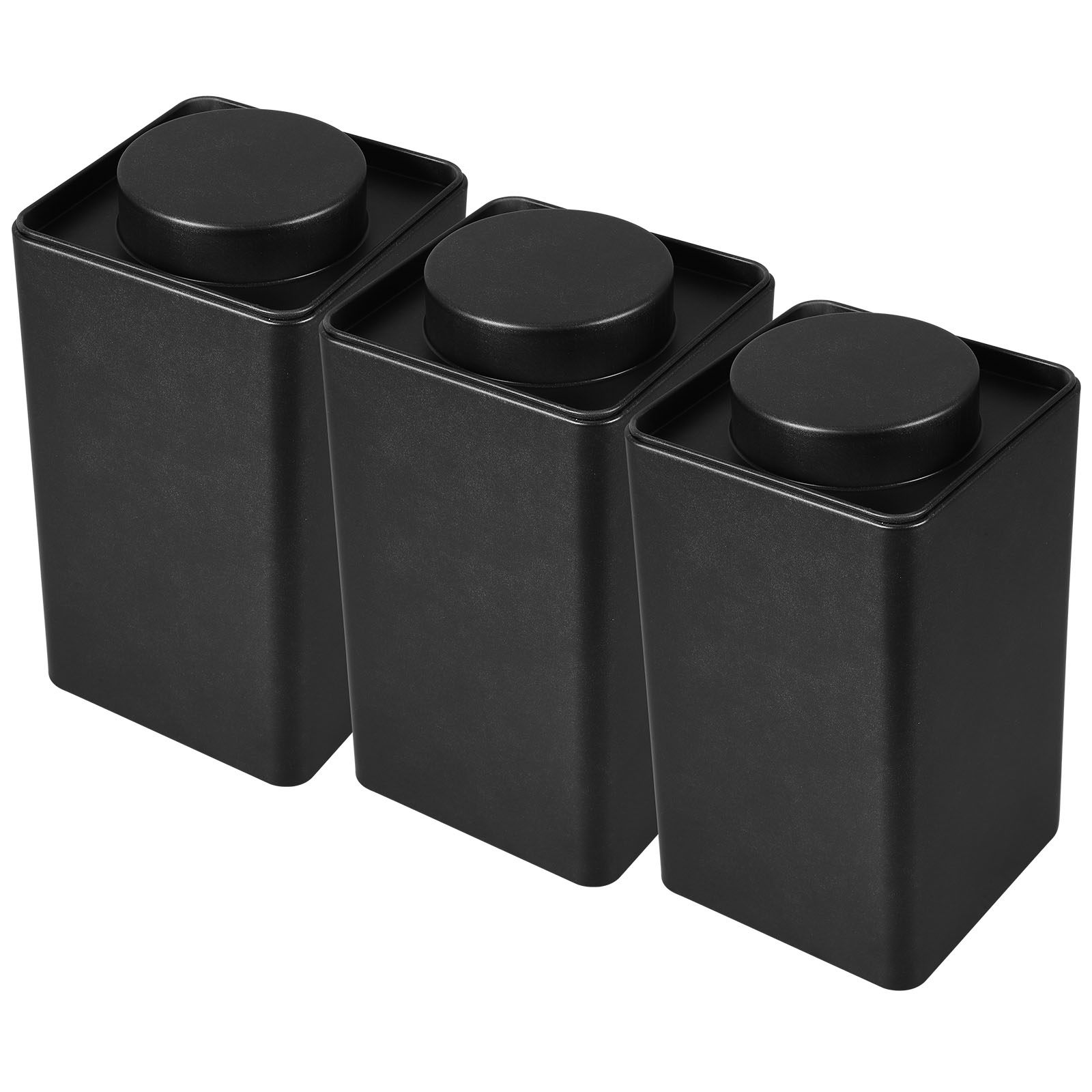 Coffee Tea And Sugar Canister Set - Набор из 3 элегантных винтажных металлических