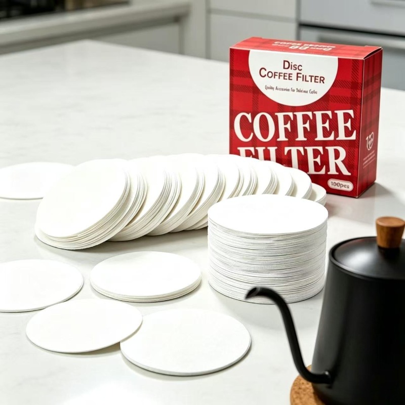 Coffee Tea Replacement - 500/800 шт. кофейных фильтров, круглые бумажные
