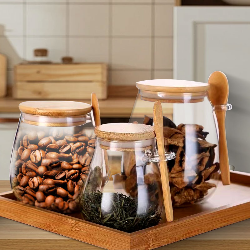 Герметичная стеклянная банка 3 – обзор и цена Coffee Tea And Sugar Canister Set