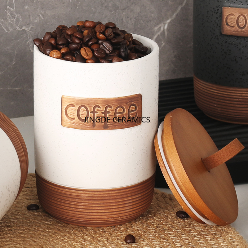 1 шт., керамическая герметична – обзор и цена Coffee Tea And Sugar Canister Set