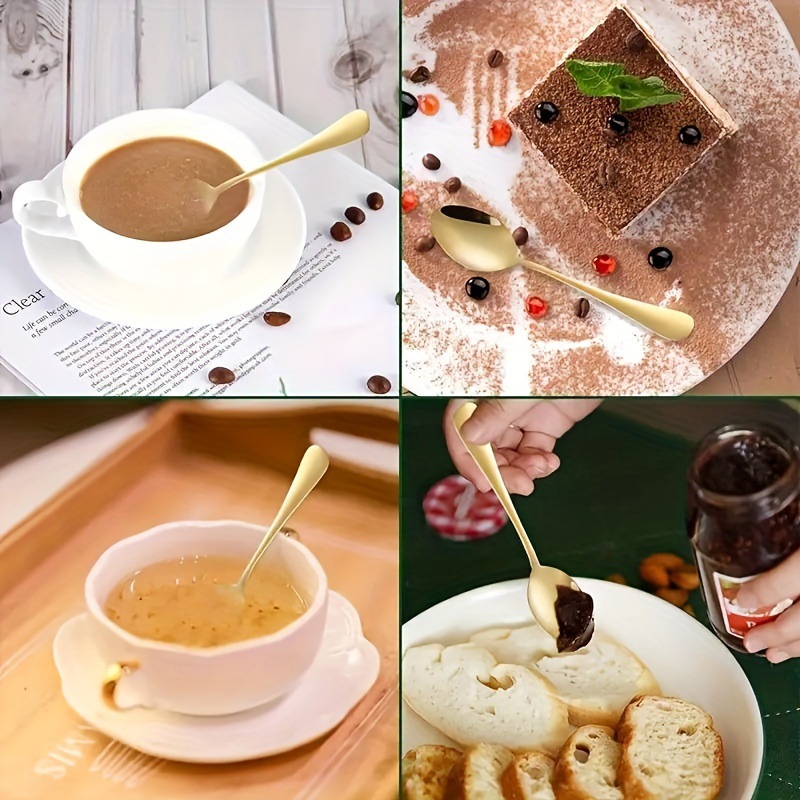 Набор из 6/10/20 мини-ложек из – обзор и цена Coffee Tea And Sugar Canister Set