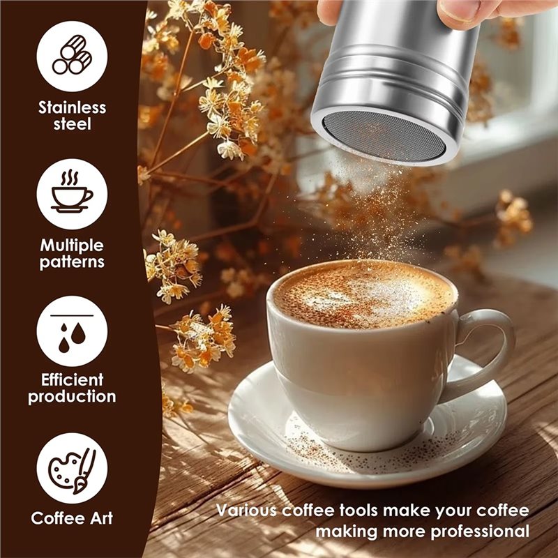 ABMH-Универсальный набор для л – обзор и цена Coffee Stencil Art