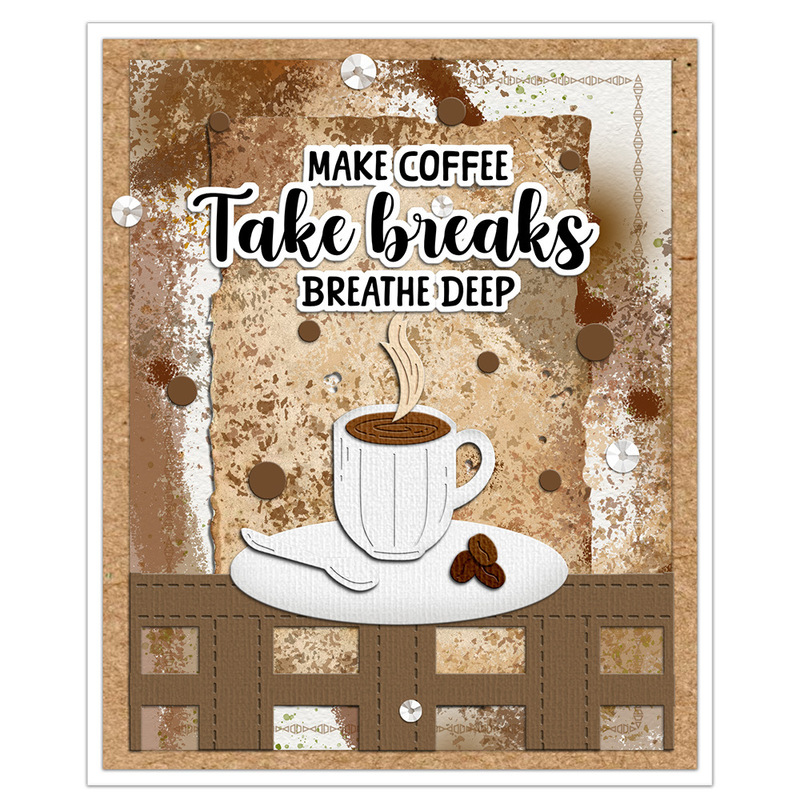 Металлические вырубные трафаре – обзор и цена Coffee Stencil Art