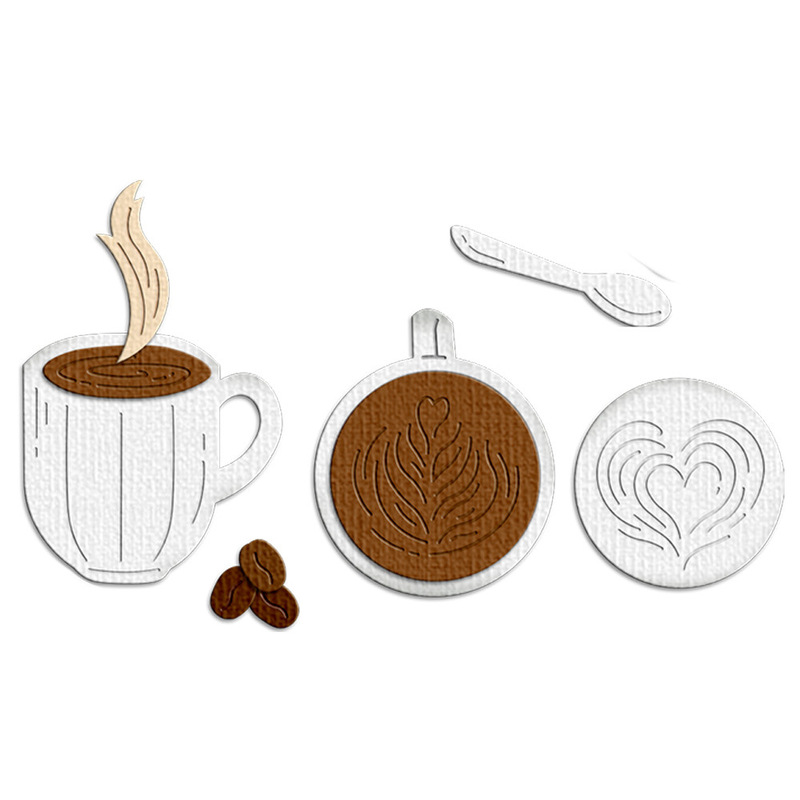 Металлические вырубные трафаре – обзор и цена Coffee Stencil Art