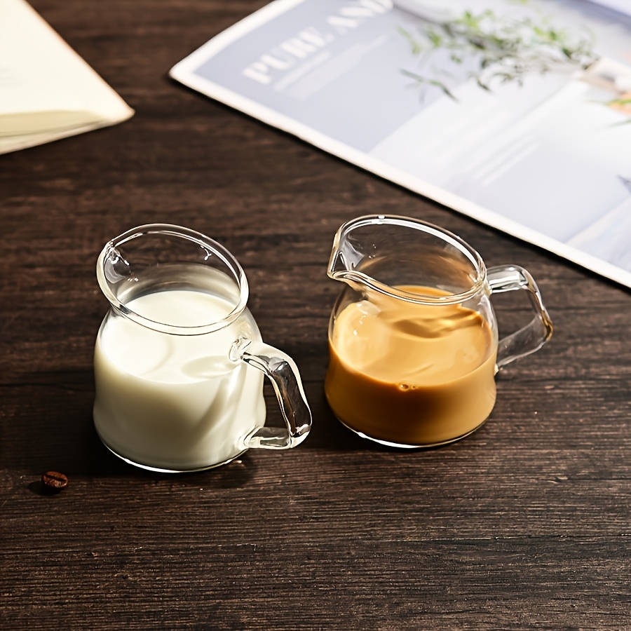 2 шт., мини-стеклянная чашка д – обзор и цена Barista Milk Jug