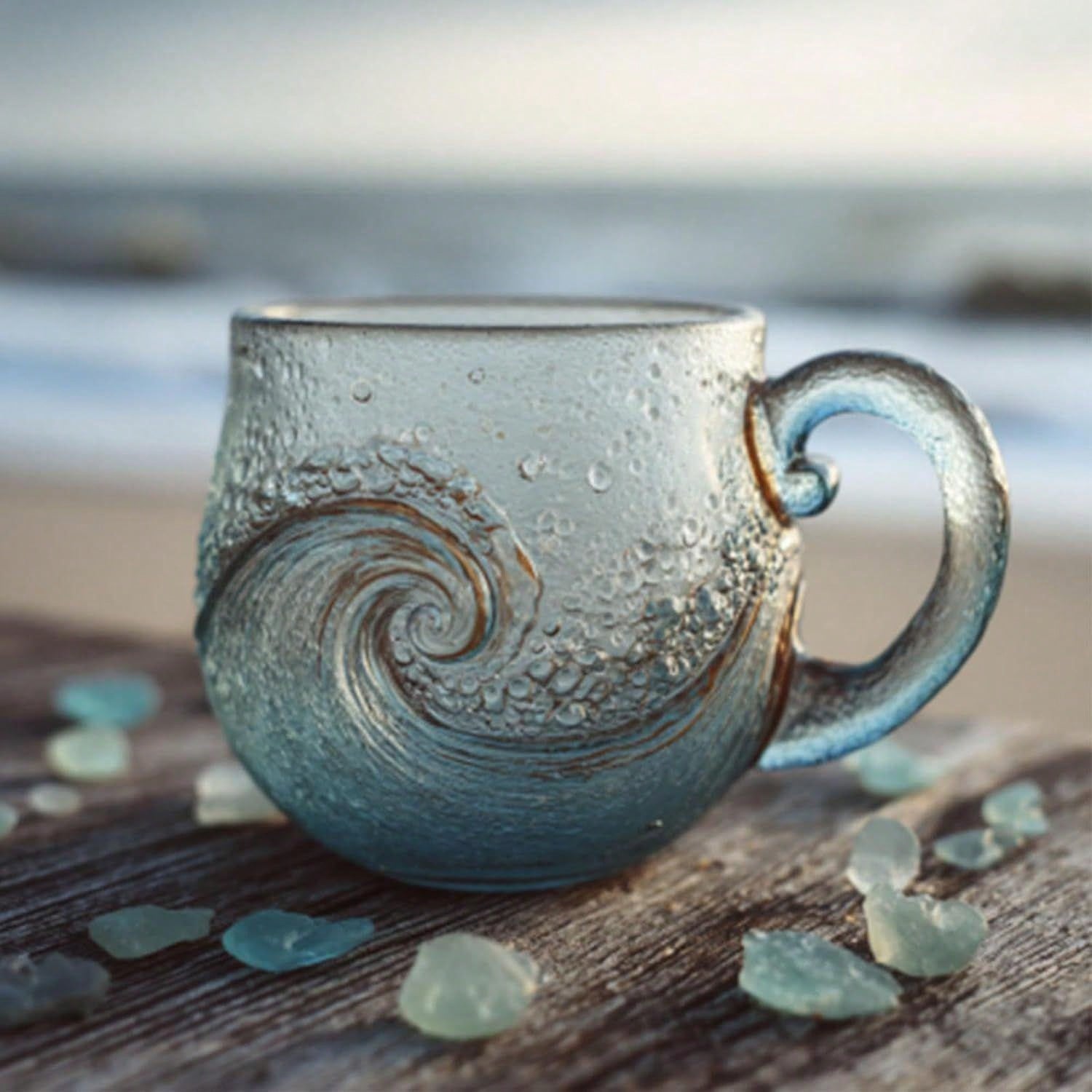 Кружка «Морское стекло» с уник – обзор и цена Coffee Tea Or