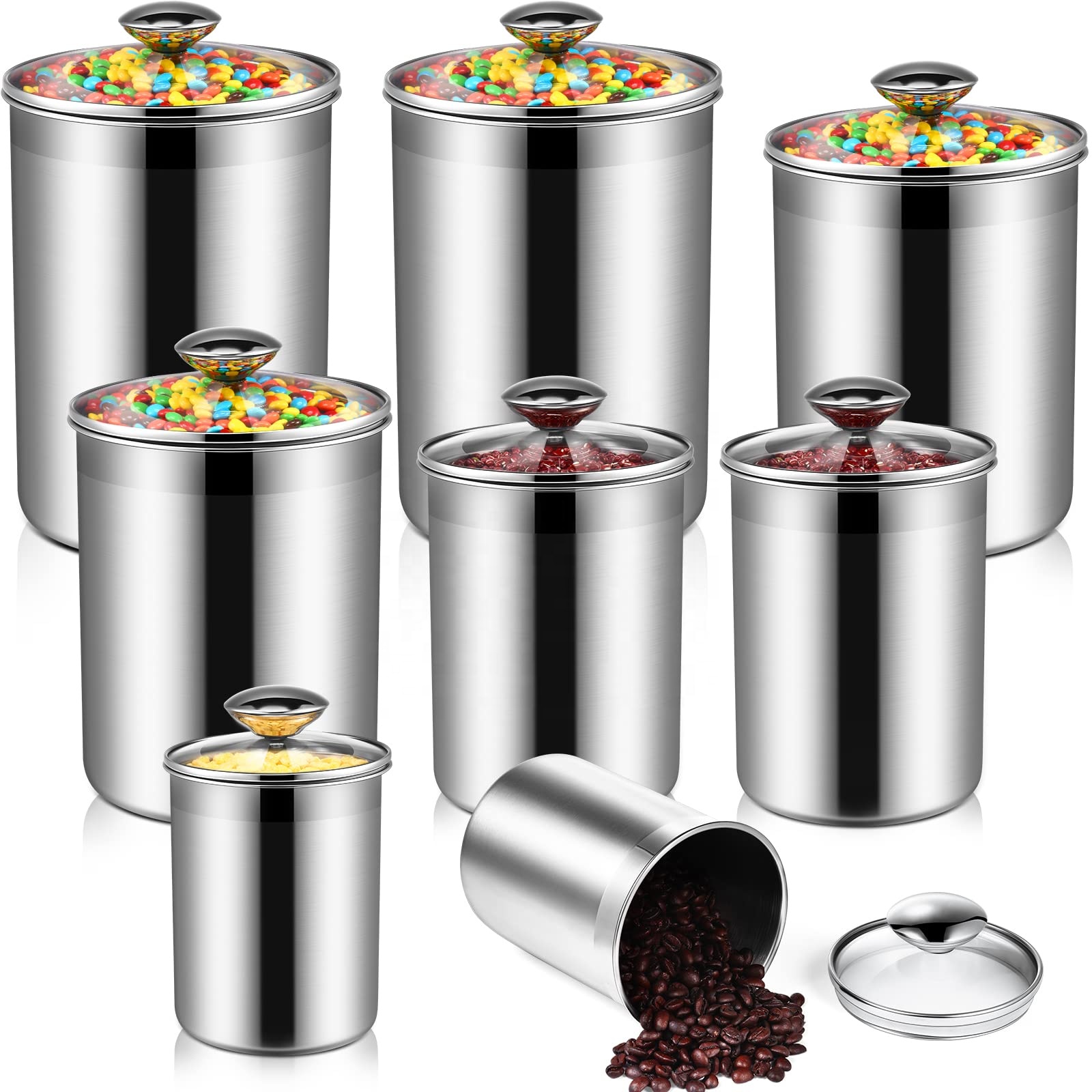Контейнеры для хранения продук – обзор и цена Coffee Tea And Sugar Canister Set