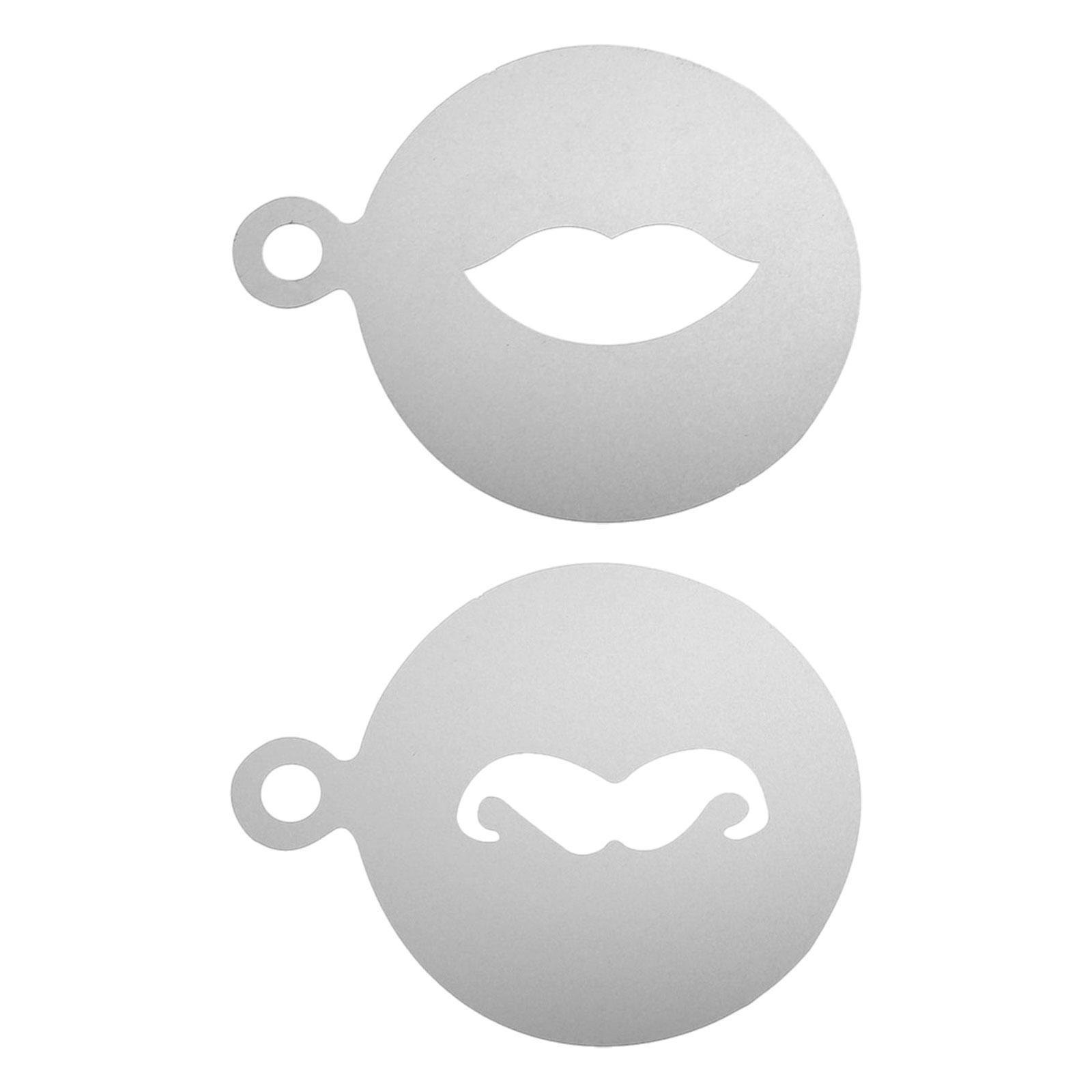Трафареты для латте-арта и дек – обзор и цена Coffee Stencil Art